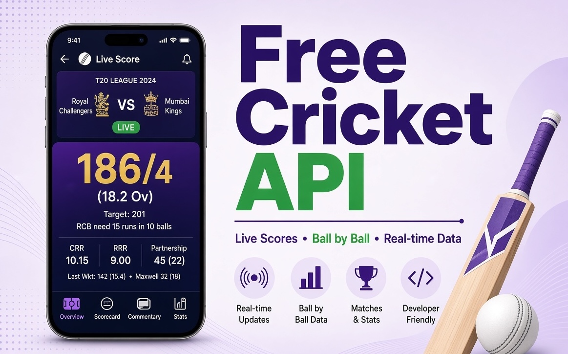 Free Cricket API – Complete Guide for Developers